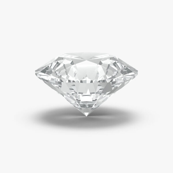 Round cut diamond